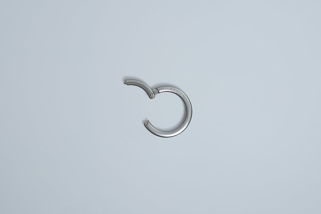 Mounting strap / ethical leather / white